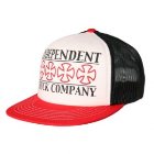 Independent Caps | Independent Headline Cap - Black White