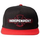 Independent Caps | Independent Painted Ogbc Cap - Black Cardinal Red