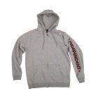 Independent Hoody | Independent Bar Cross Zip Hoodie - Heather Grey