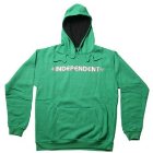 Independent Hoody | Independent Future Bar Cross Pullover Hoody - Kelly Green
