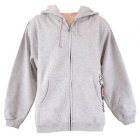 Independent Hoody | Independent Registered Seal Zip Hoodie - Grey Heather