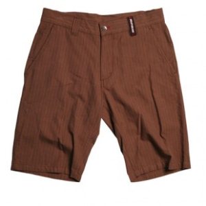 Independent Shorts | Independent Raid Pinstripe Walk Shorts - Chocolate
