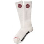Independent Socks | Independent Painted Bar Cross Socks - White Red