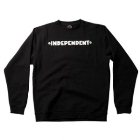 Independent Sweater | Independent Painted Bar Cross Sweater - Black