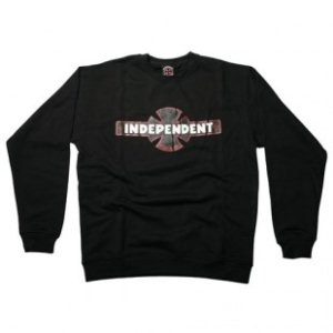 Independent Sweatshirt | Independent Painted Ogbc Sweatshirt - Black
