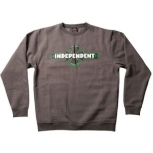 Independent Sweatshirt | Independent Painted Ogbc Sweatshirt - Charcoal