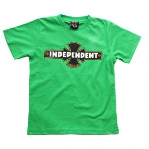Independent T Shirt | Independent Painted Ogbc Youth T-Shirt - Kelly Green