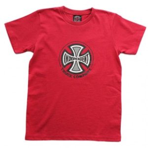 Independent T Shirt | Independent Truck Co Youth T-Shirt - Cardinal Red