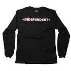 Independent T-Shirts | Independent Bar Cross Ls T Shirt - Black