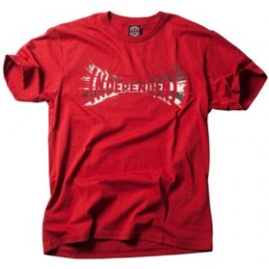 Independent T-Shirts | Independent Flick T Shirt - Cardinal Red
