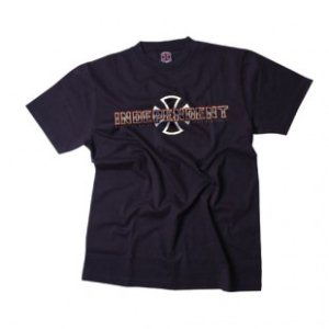 Independent T-Shirts | Independent Gold Icon T Shirt - Black