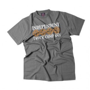 Independent T-Shirts | Independent Headline T Shirt - Charcoal