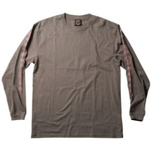 Independent T-Shirts | Independent Revert Ls T Shirt - Charcoal