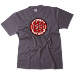 Independent T-Shirts | Independent Revert T Shirt - Charcoal