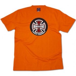 Independent T-Shirts | Independent Salute T Shirt - Orange