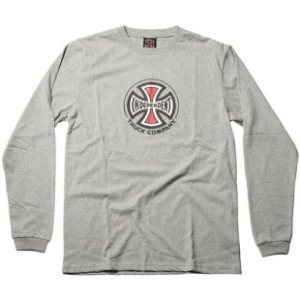 Independent T-Shirts | Independent Truck Co Ls T Shirt - Heather