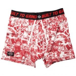 Independent Underwear | Independent Carnage Boxer Shorts - White