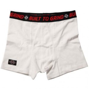 Independent Underwear | Independent Truck Co Boxer Shorts - White