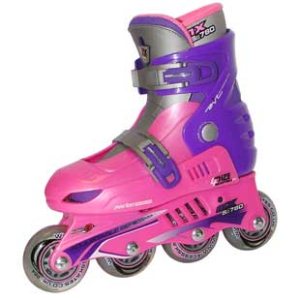 Inline Skates | Xcess Mx S780 Junior Adjustable Inline Skate - Pink
