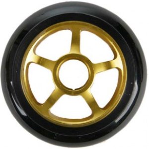 Jd Bug Scooter Wheels | Jd Bug Pro Series Extreme Metal Core 100Mm Wheel - Yellow Black