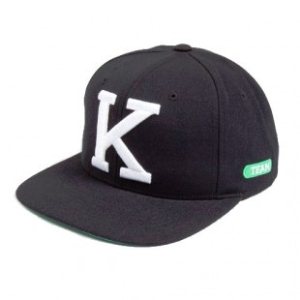 King Hat | King K Team Snapback Cap - Black