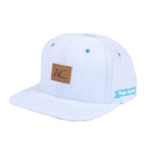 King Hat | King Oxford Snapback Cap - Blue Oxford