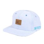 King Hat | King Oxford Snapback Cap - Blue Oxford