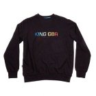 King Sweater | King Defy Crew Jumper - Black