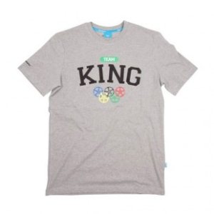 King T-Shirt | King K Team T Shirt - Heather Grey
