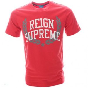 King T-Shirt | King Reign Supreme T Shirt - Red