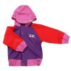 Kozikidz Jackets | Kozikidz Varberg Fleece Lined Rain Jacket - Purple Red Pink