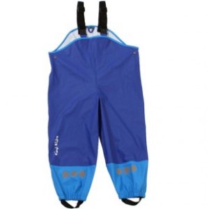 Kozikidz Jackets | Kozikidz Varberg Fleece Lined Waterproof Dungarees - Blue Blue