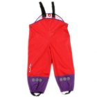 Kozikidz Jackets | Kozikidz Varberg Fleece Lined Waterproof Dungarees - Purple Red