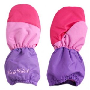 Kozikidz Mittens | Kozikidz Snowball Winter Mittens - Cerise Pink Lilac