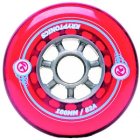 Kryptonics Scooter Wheels | Kryptonics Scooter Wheels 100Mm 82A - Clear Red