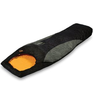 Lifeventure Sleeping Bag | Lifeventure Sleeplight 1100 Sleeping Bag - Black Grey