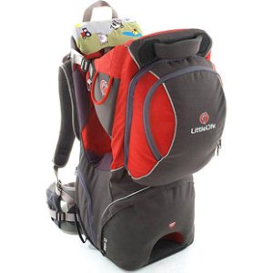 Little Life Child Carrier | Littlelife Voyager S2 Child Carrier - Red Grey
