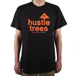 Lrg Clothing T-Shirts | Lrg Core Collection Four T Shirt - Black Padre Orange