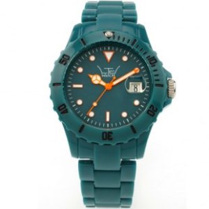 Ltd Watch | Ltd Watches - Petrol Blue Pink Hands