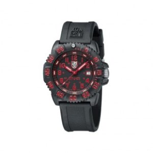 Luminox Watch | Luminox Evo Navy Seal 3065 Color Mark - Black Red
