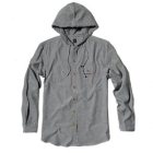 Matix Shirt | Matix Remington Lite Hooded Shirt - Charcoal