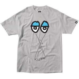 Matix T-Shirt | Matix Peepers T Shirt - Silver