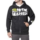 Metal Mulisha Hoody | Metal Mulisha Og Icon Zip Hoodie - Charcoal Heather