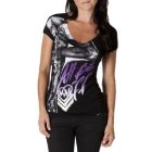 Metal Mulisha T-Shirt | Metal Mulisha 4Th Street Womens T Shirt - Black