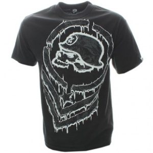 Metal Mulisha T-Shirt | Metal Mulisha Big Deal T Shirt - Black With White