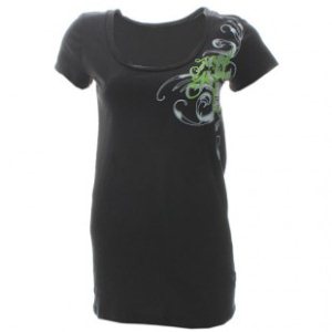 Metal Mulisha T-Shirt | Metal Mulisha Crossroads Scoop Womens T Shirt - Black
