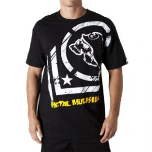 Metal Mulisha T-Shirt | Metal Mulisha Punctured T Shirt - Black