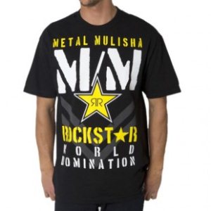 Metal Mulisha T-Shirt | Metal Mulisha Rockstar Reconstruct T Shirt - Black