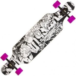 Never Summer  Longboard | Never Summer Heist Tm Longboard - Black White