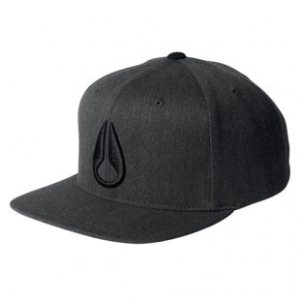 Nixon Hat | Nixon Deepdown Marle Starter Cap - Black Heather